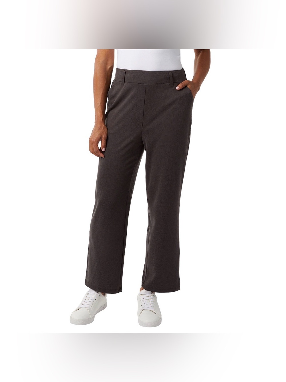 NWT 32° Cool Women's Straight Leg Pull-On Pants - Gray size S